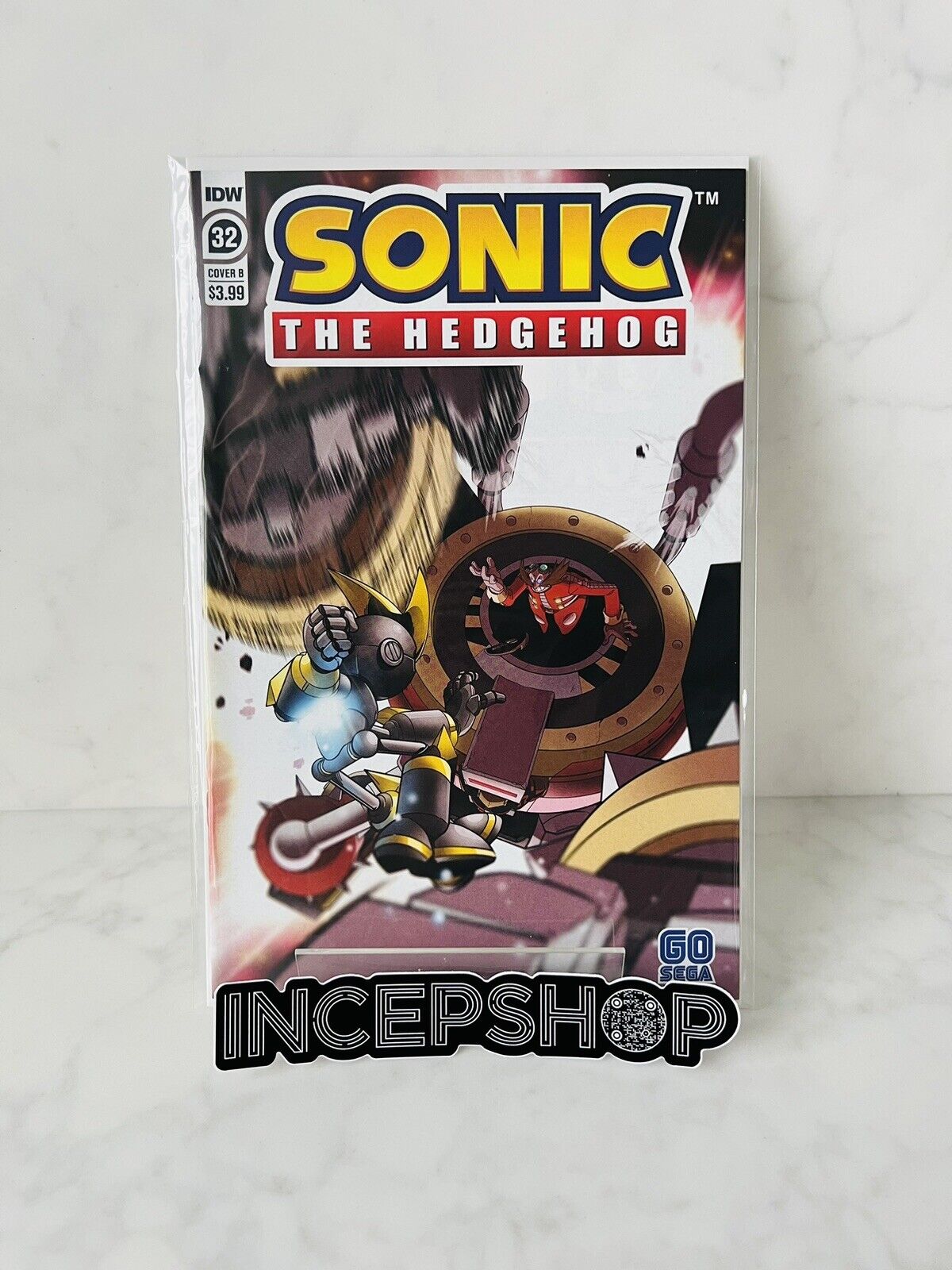 Mavin  Sonic the Hedgehog #32 B Cover IDW SEGA NM Comics Book