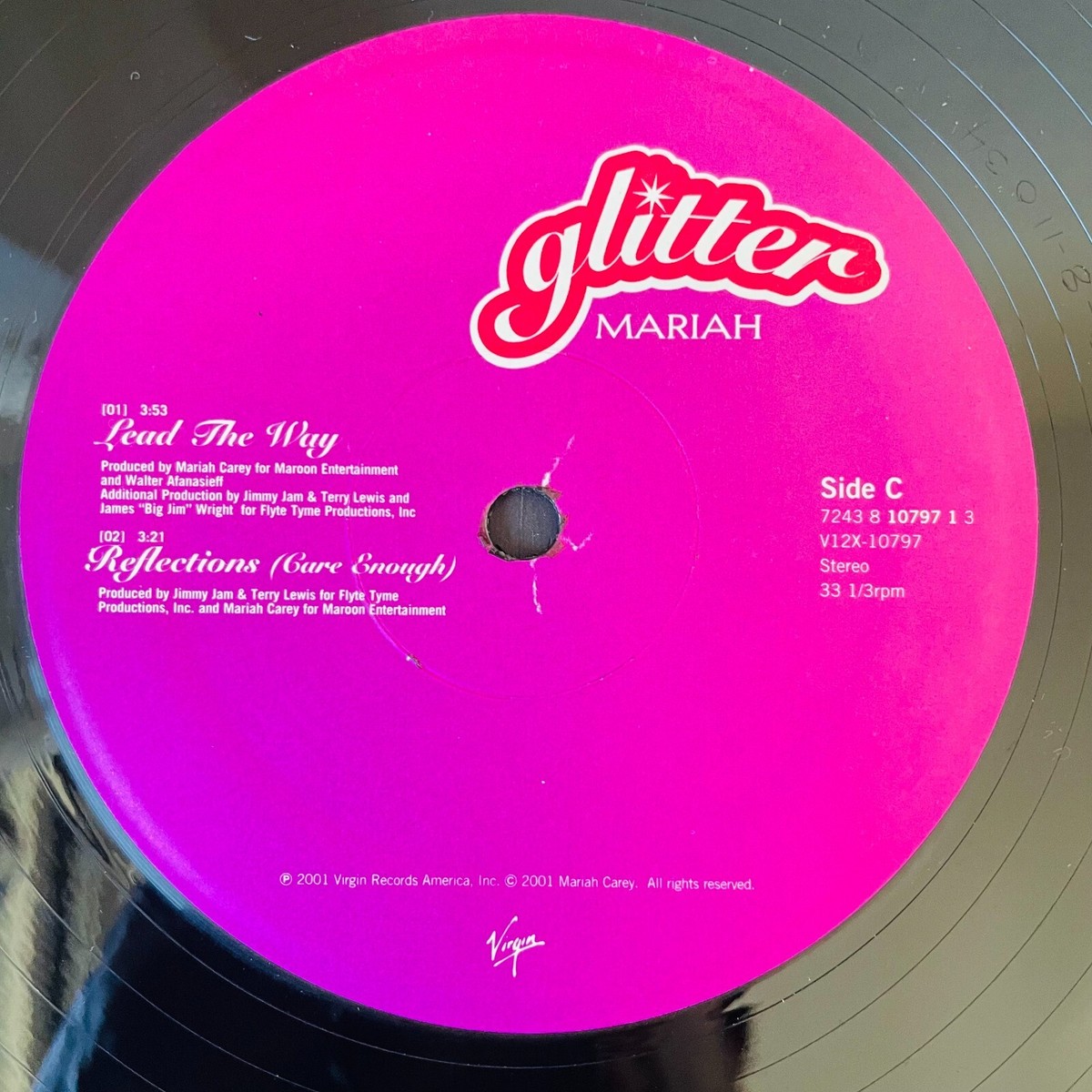Mariah Carey Glitter US Original Edition 2001 Virgin Record