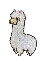 #5147 Wildlife Miniature Llamas ,Alpaca Animal Embroidery Iron On Applique Patch