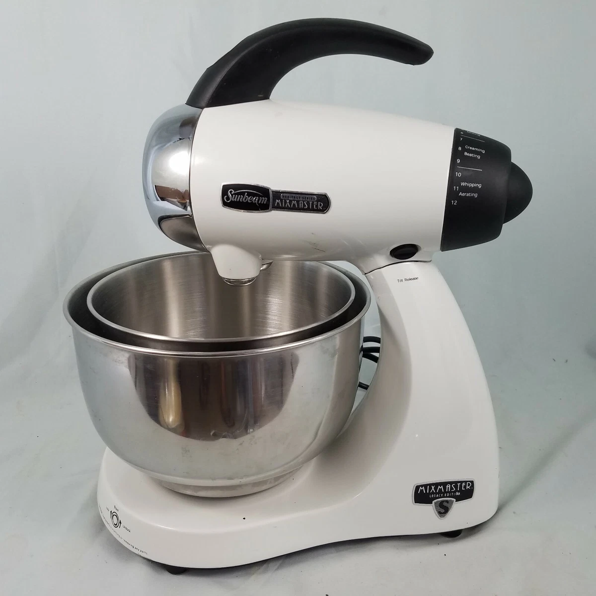 Sunbeam Heritage Stand Mixer - 4.6-Quart - White