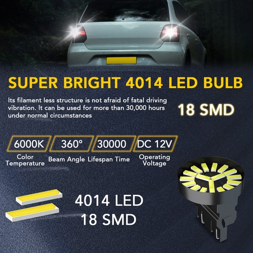 3157 LED White Daytime Running Light Bulb DRL for Chevy Silverado 1500 2000-07 - Picture 7 of 13