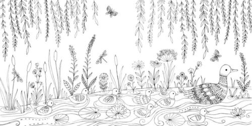 Coloring for Moms and Moms-to-Be - Enjoy A Moment Of Calm - Adult Coloring Book - Picture 3 of 4