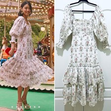 LoveShackFancy romance midi dress 00. orig $495