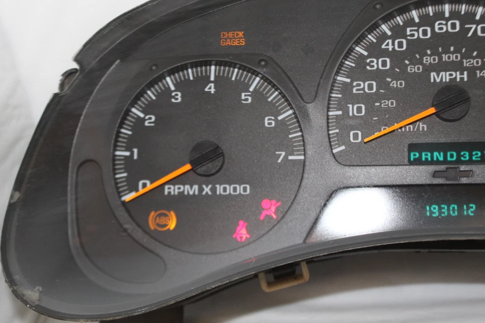 Speedometer Instrument Cluster 2002 Chevy Trailblazer/EXT 193,012 Miles REBUILT - Image 4 of 4