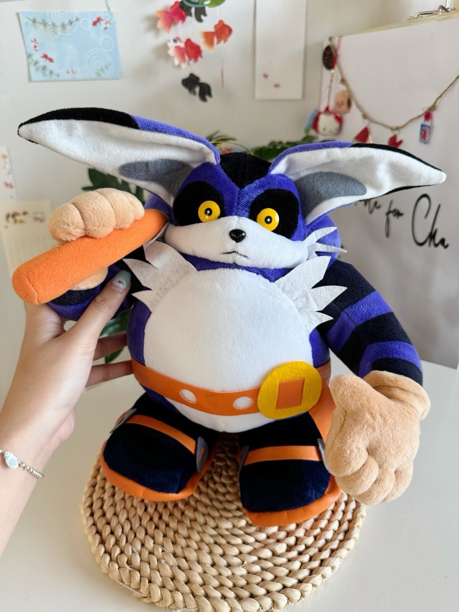 ソニックアドベンチャー　ビッグ・ザ・キャット　ぬいぐるみ1999年　セガSEGA Sonic The Hedgehog Adventure Big The Cat From 1999 Plush SEGA | eBay