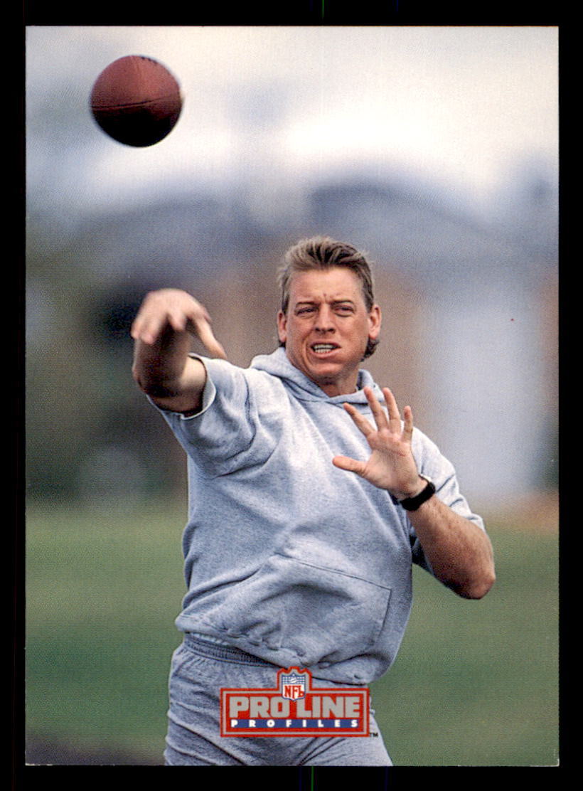 1992 Pro Line Profiles  #188 Troy Aikman Dallas Cowboys