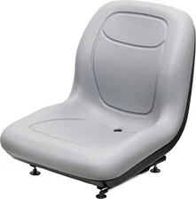 Gehl Gray Skid Steer Bucket Seat Fits 2500 2600 3000 4640 4840 5640 6635 etc