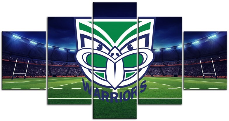 NRL New New Zealand Warriors Rugby League Canvas Print wall art Home Decor