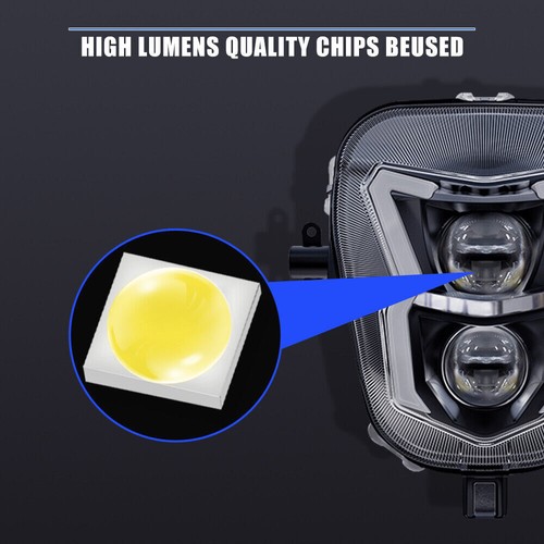 DOT Approved LED DRL Headlight Halo Assembly For Honda CRF450L CRF450RL 2019-24 - Picture 5 of 8