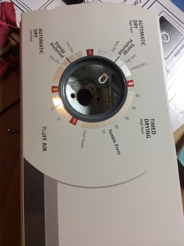 Whirlpool Dryer Control Panel Backsplash 8579482 8544894 8578844 - Picture 3 of 10