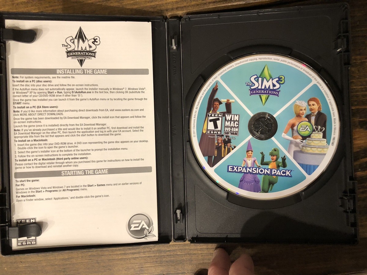 Sims 3: Generations (Windows/Mac, 2011) 14633195736| eBay