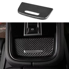 Dry Carbon Fiber Car Console Ashtray Box Cover Trim For Porsche Panamera 2017 UP