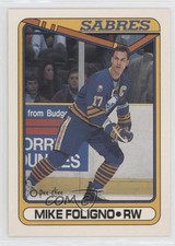 1990-91 O-Pee-Chee Mike Foligno #123 0r7h