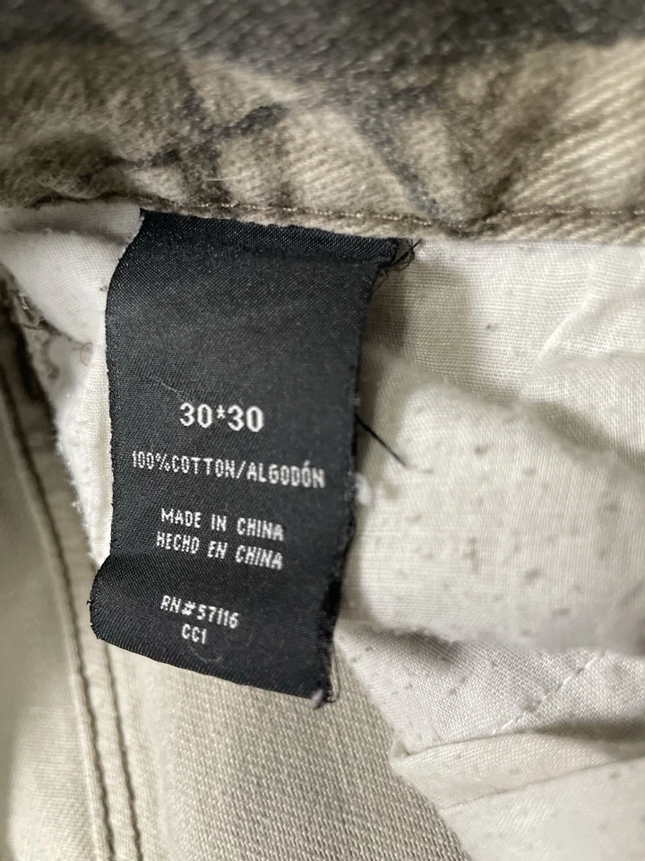 Outfitters Ridge Camo Pants Realtree Hardwoods Hunting Cargo Jeans 30X30 Cool - Image 4 of 4