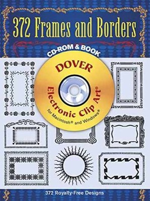 372 Frames and Borders (Dover - Paperback, by Dover Publications Inc - Very Good