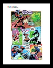 Darryl Banks Green Lantern Silver Surfer #1 Rare Production Art Pg 11