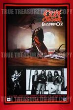 Ozzy Osbourne Blizzard of Ozz Album Crazy Train Dee Picture Poster 24X36 OZOZ