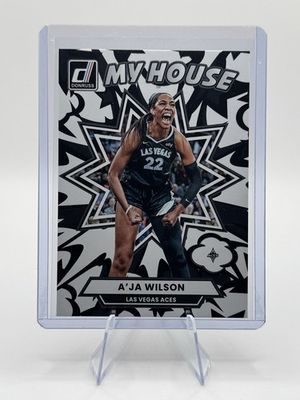 #ad 🏠 2025 WNBA Panini Donruss A#x27;ja Wilson #5 My House Las Vegas Aces $1.00