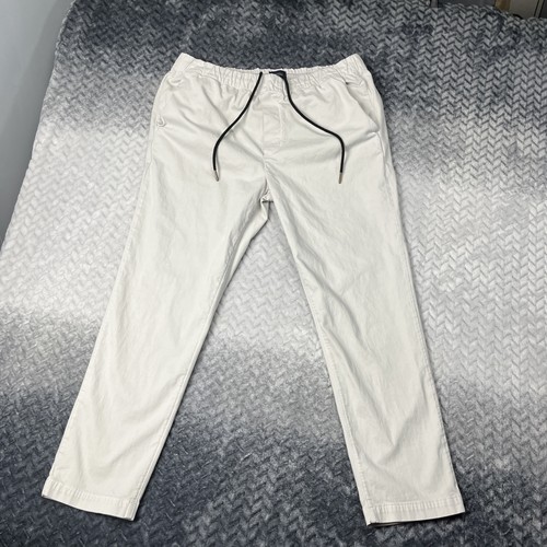 Citizens of Humanity Joggers Mens XL Khaki Stretch Drawstring Slash Pocket