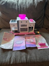 Barbie Bake With Me Oven. Missing 2 Spoons Almost Complete. Pre Owned.