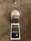 Livvy Dunne Autographed Baseball PAUL SKENES GIRLFRIEND JSA AUTHENTICATION