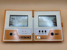 Nintendo Game & Watch LIFE BOAT TC-58 1983 Near Mint in Box