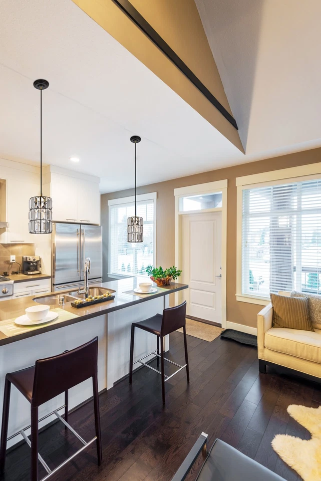 Elegant Lighting LD5002D7 Blair 1 Light 7-1/8"W Mini Pendant - Bronze - Image 3 of 4