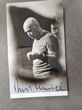 Kurt Meisel Autogramm Autograph a. Autogrammkarte  signiert Rüdel Verlag 