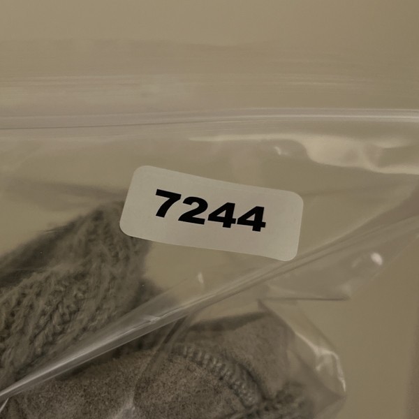 Vintage Alan Stuart Split Leather Jacket Knit Sle… - image 13