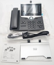 Cisco CP-8865-K9 IP Video Phone NEW HD Camera Wi-Fi Bluetooth Gigabit PoE