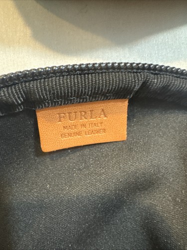 FURLA Nesting Set Canvas Makeup Case Pouch Small Purse Bags w/Zipper Multi-Use - Picture 10 of 11