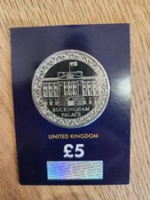 2024 Buckingham Palace BU £5 Coin, Five Pound, Brilliant Uncirculated