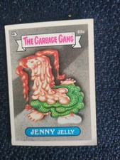 The Garbage Gang Trading Card #69a Jenny Jelly Garbage Pail Kids Franchise...