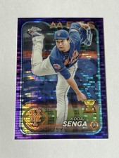 2024 Topps Chrome - Kodai Senga #31 Purple Sonar Refractor /275