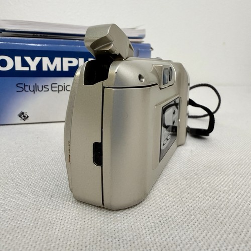 Olympus Stylus Epic ZOOM 115 Quartzdate All Weather 35mm Point & Shoot With Box - Afbeelding 12 van 24