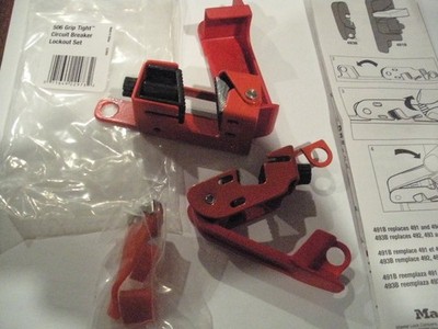 Master Lock 506D Grip Tight Circuit Breaker Lockout Set (Brand New in Package)