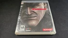 Metal Gear Solid 4 Guns of the Patriots Black Label Playstation 3 PS3 MINT CIB!