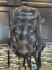 Dakine Heli Pro DX Backpack Grey/Black Plaid