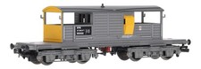 33-829 Bachmann OO 25 Ton Queen Mary Brake Van S56302 in BR Grey (Pre-Owned)