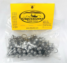 Susquehanna Fishing Tackle - 3/0 Big Hook Ball Head Jigs - 3/16 oz - 100ct NIB