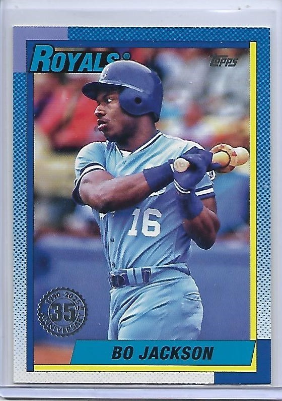 2025 Bo Jackson 1990 Design Insert Card #T90-62 KC Royals