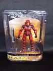 Halo 3 Spartan Soldier Mark VI Red Series 1  2008 McFarlane Toys NEW