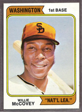 1974 Topps Set-Break #250 Willie Mccovey EX-EXMINT (variation) *JAYSACE*