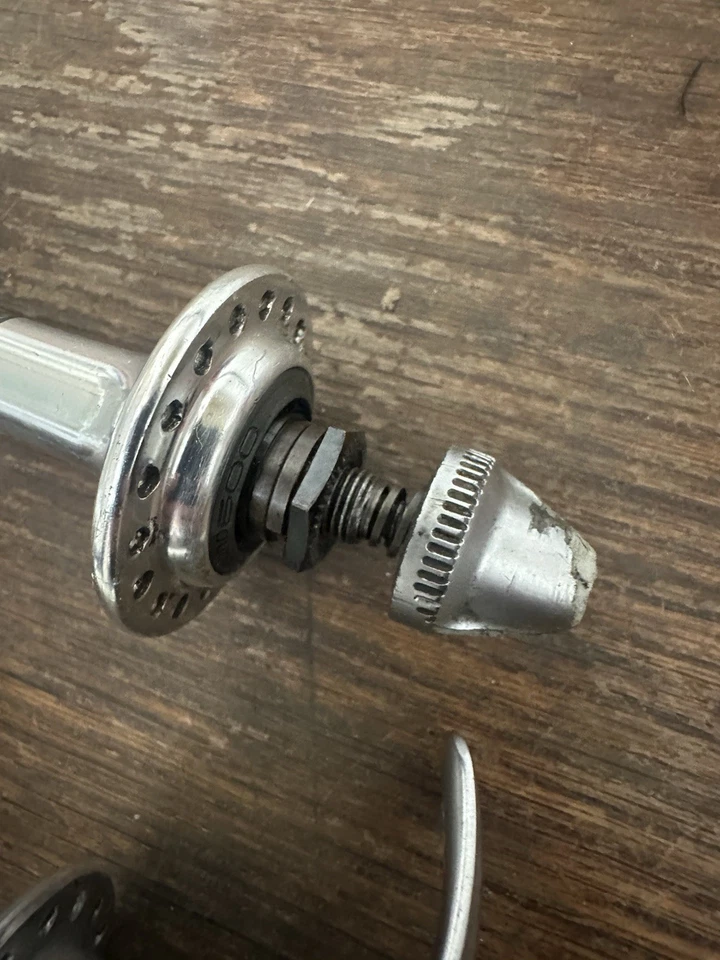 Shimano 600 Ultegra FH-6400 UG & HB-6400 Road Hubs -36h w/QR's-6/7-Spd 126mm - Image 2 of 4