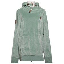 Naketano, Kapuzenpullover, Größe: XL, Grün, Elasthan/Polyester, Samt, Damen #3sn