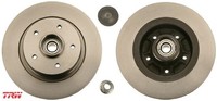 2X Bremsscheibe Trw DF6127BS 2 Bremsscheiben Hinterachse Hinten FüR Renault
