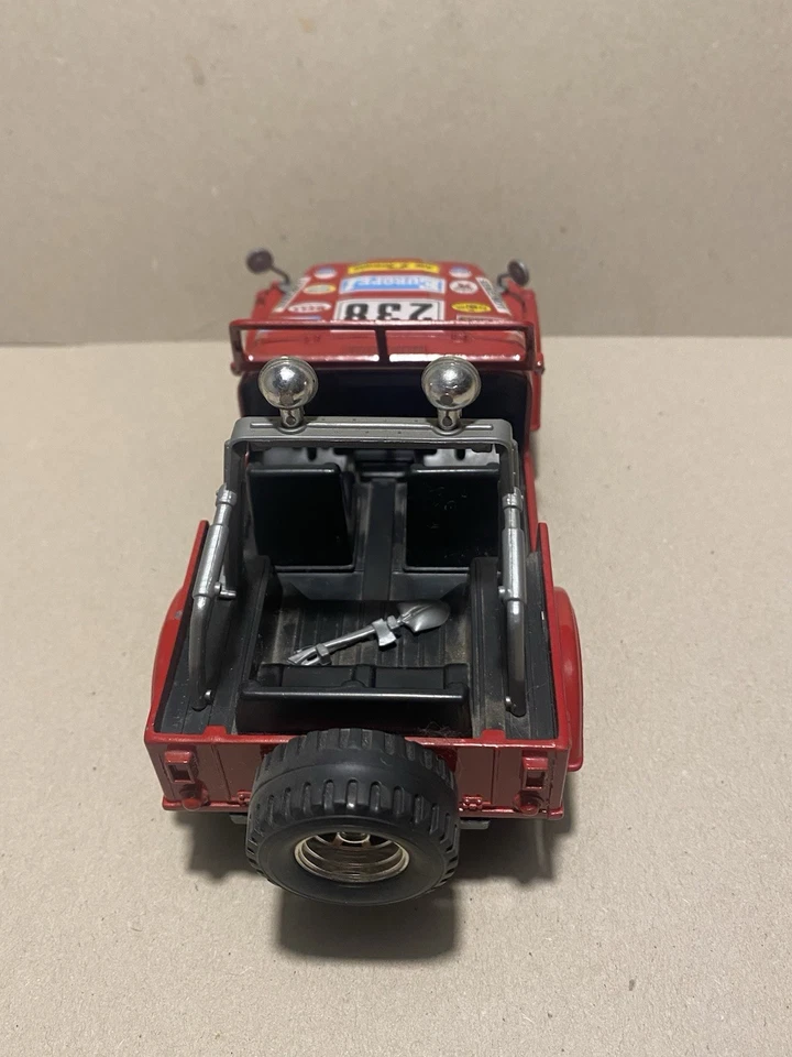 Jeep CJ 7 Renegate Rally 1/24 Burago - Immagine 3 di 4