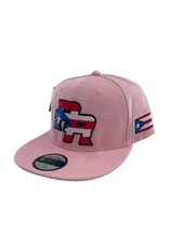 Baseball Cap with High Crown Featuring Puerto Rico Flag, PR Puerto Rico Cap, ...