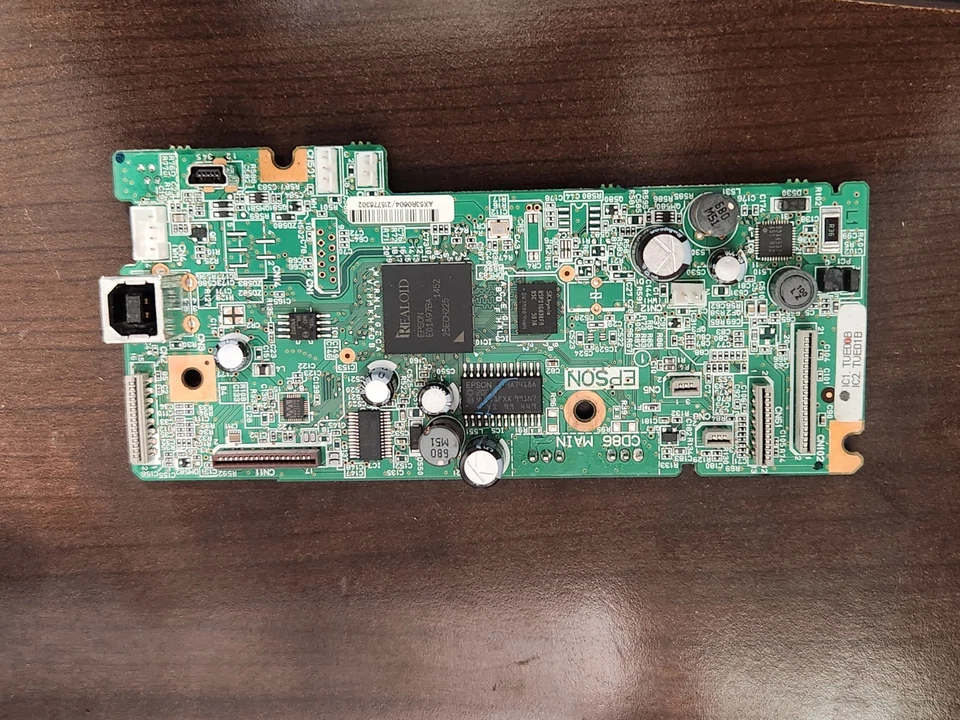 Epson XP-424 Printer OEM Working Mother Board READ - Image 3 of 4