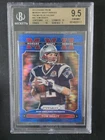 🔥 2013 PANINI PRIZM TOM BRADY #22 MONDAY NIGHT HEROES BLUE PULSAR PRIZM BGS 9.5